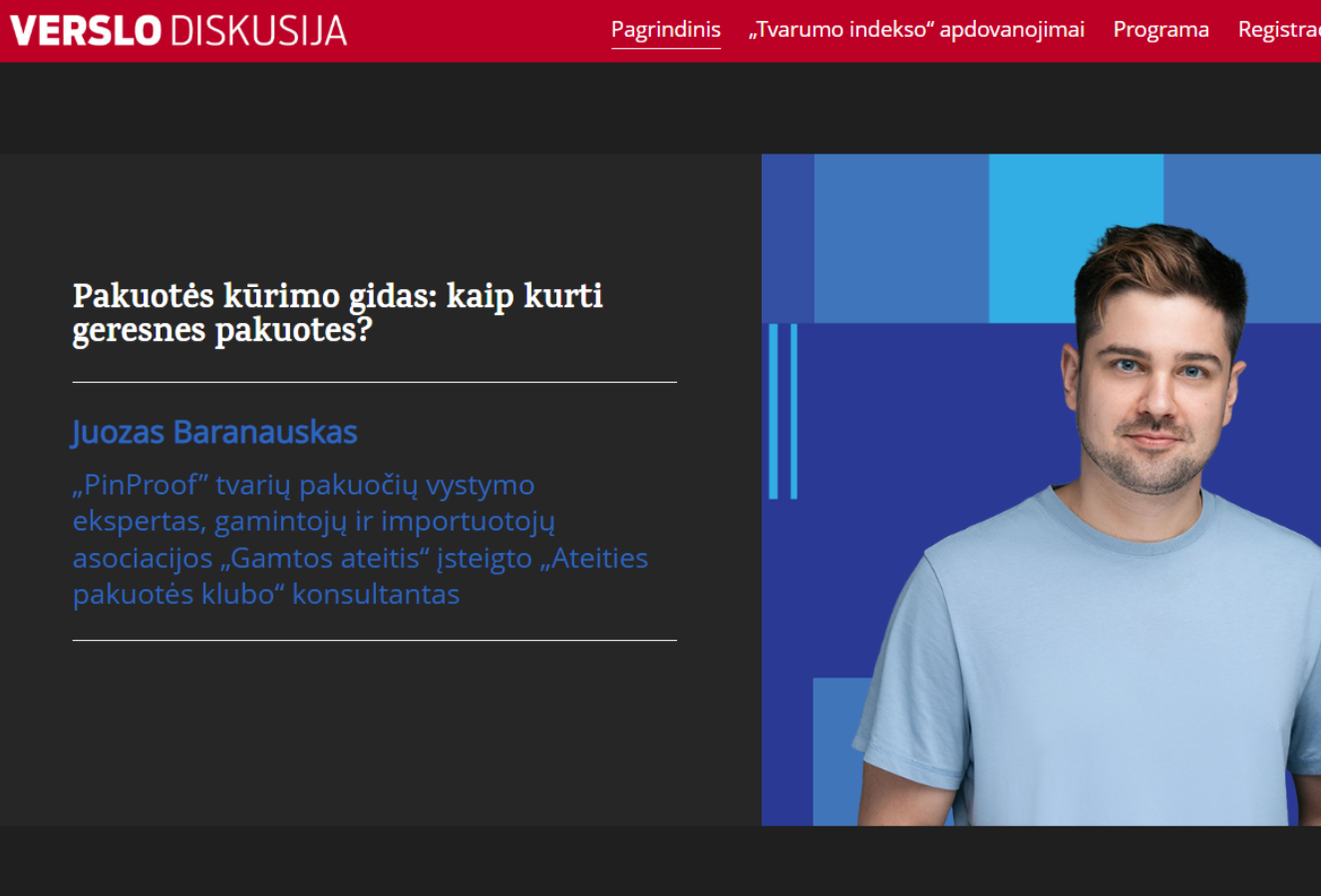 Kasmetinė konferencija „Tvarus verslas“: kviečiame dalyvauti!